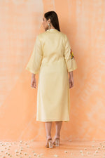 Knee Length Digital Printed Designer Dress