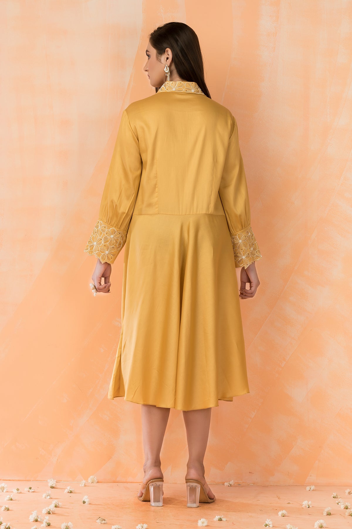 Knee Length Designer Dress