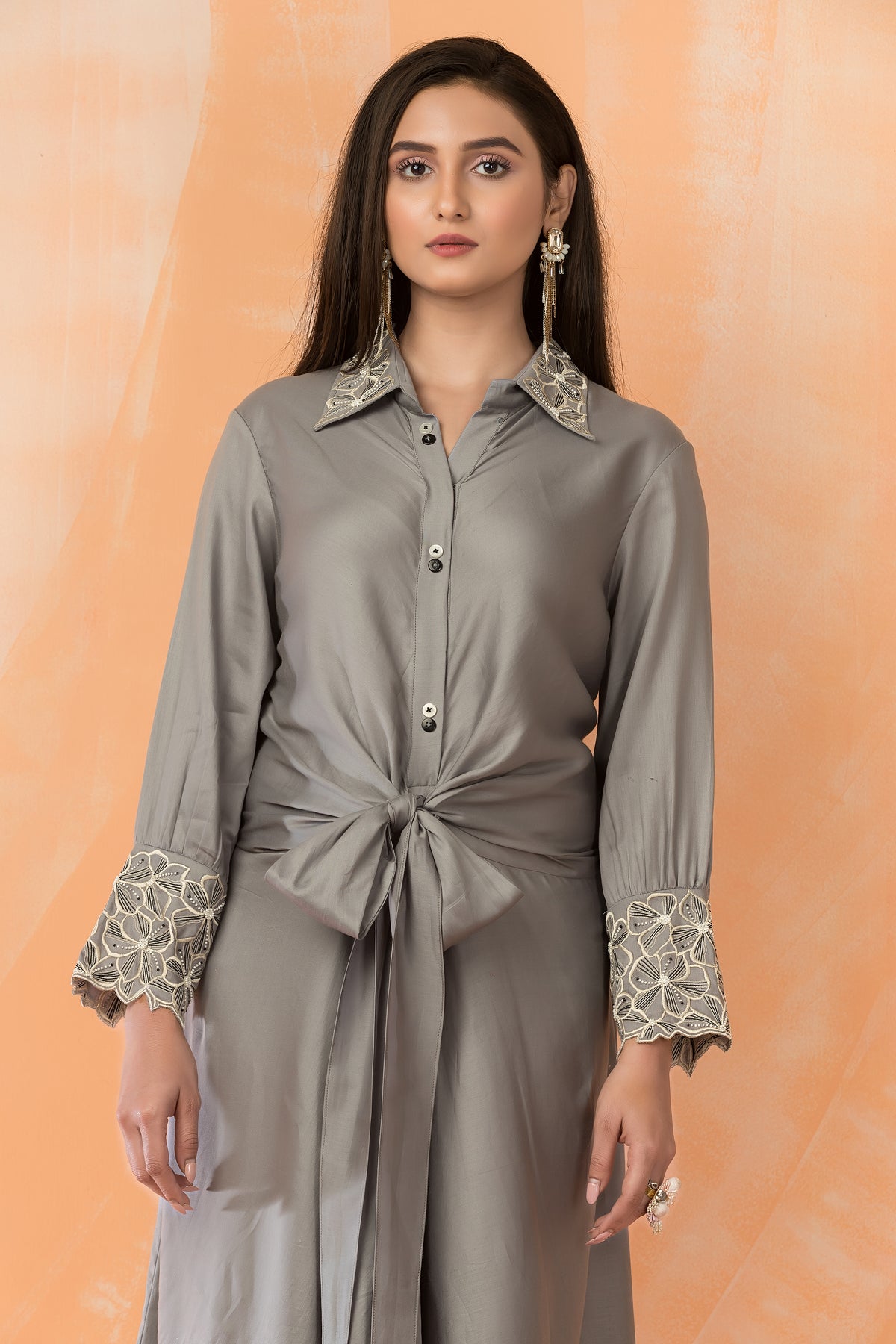 Knee Length Designer Dress