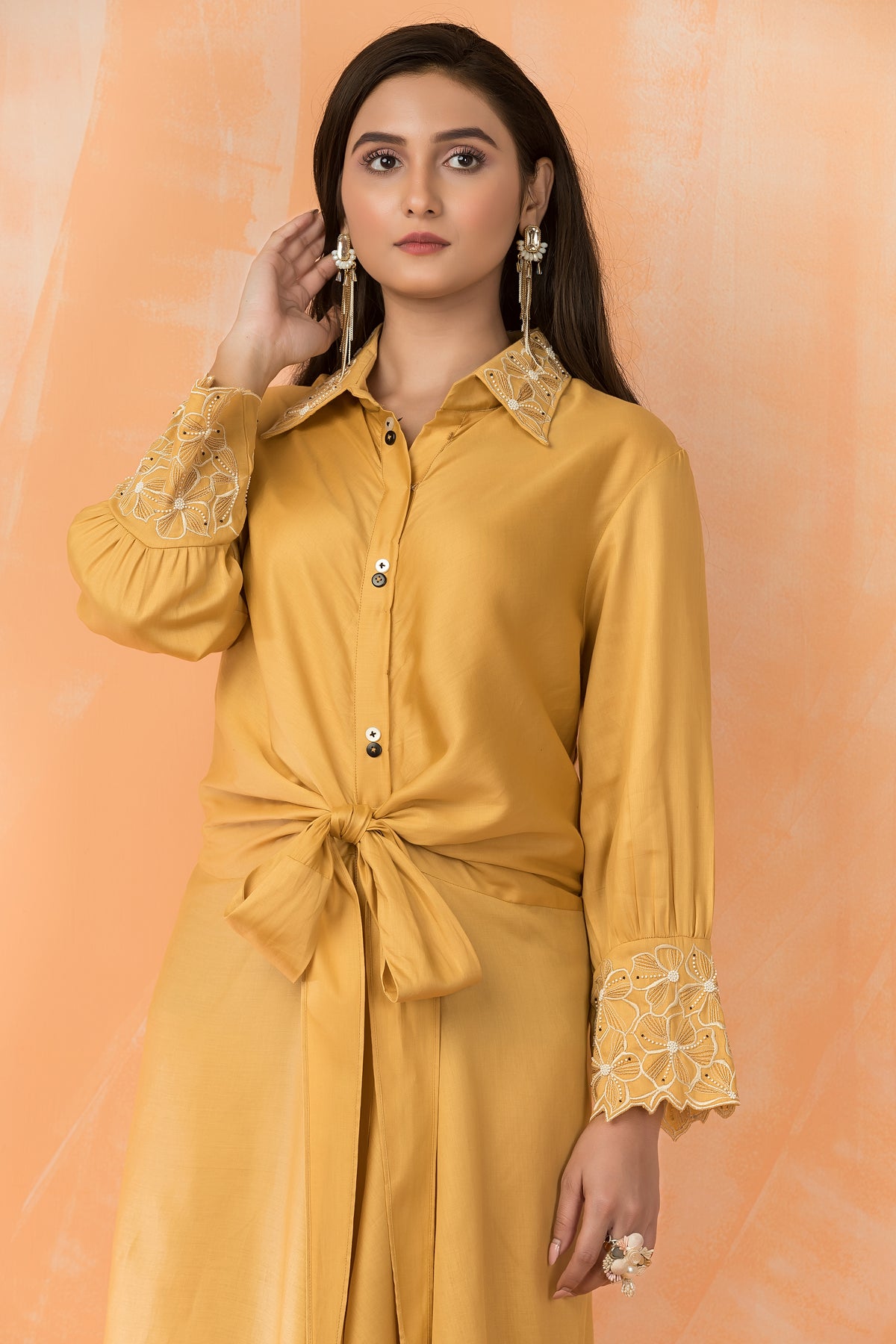 Knee Length Designer Dress