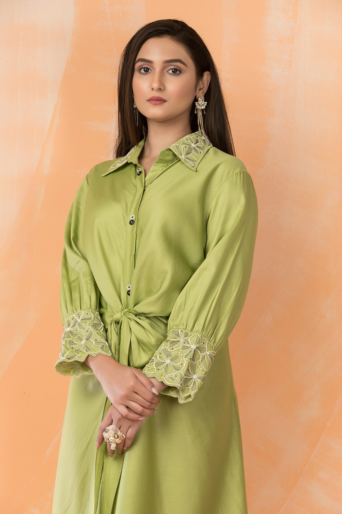 Knee Length Designer Dress