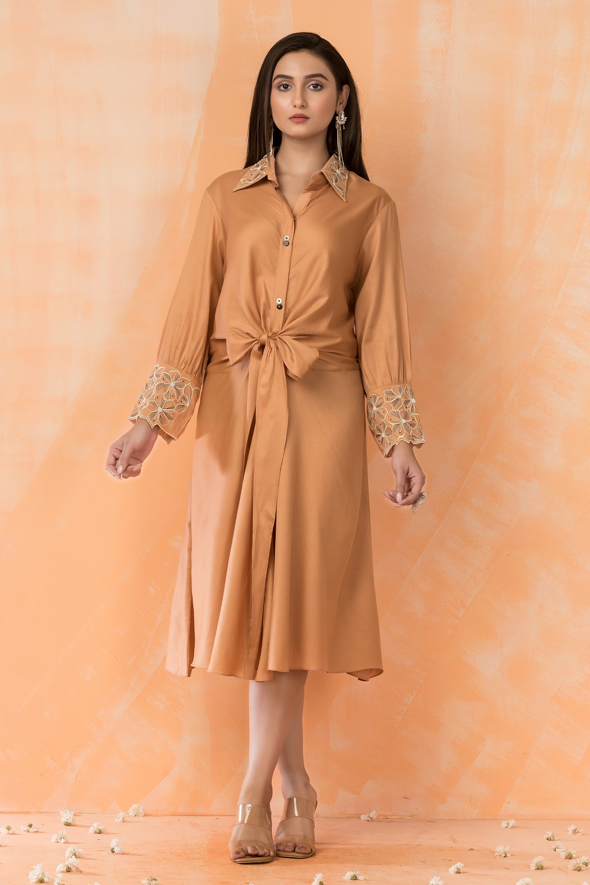 Knee Length Designer Dress