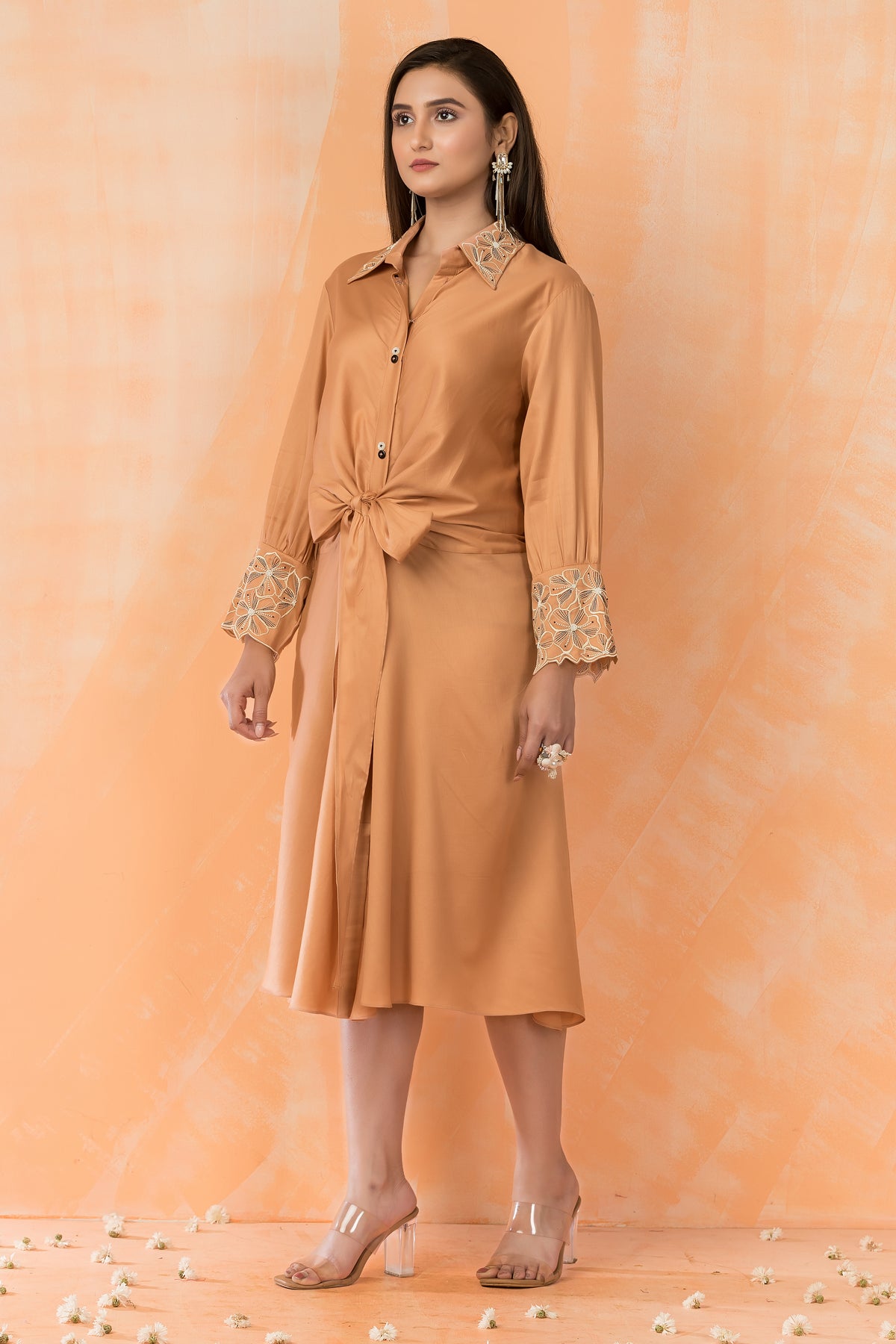 Knee Length Designer Dress