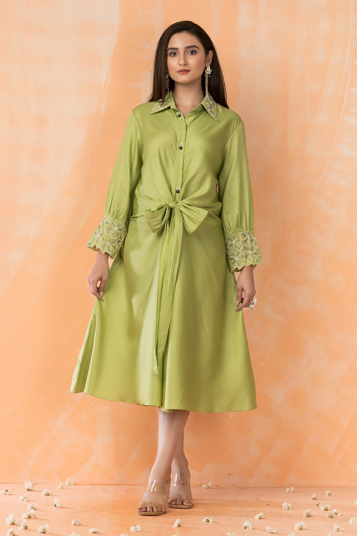 Knee Length Designer Dress