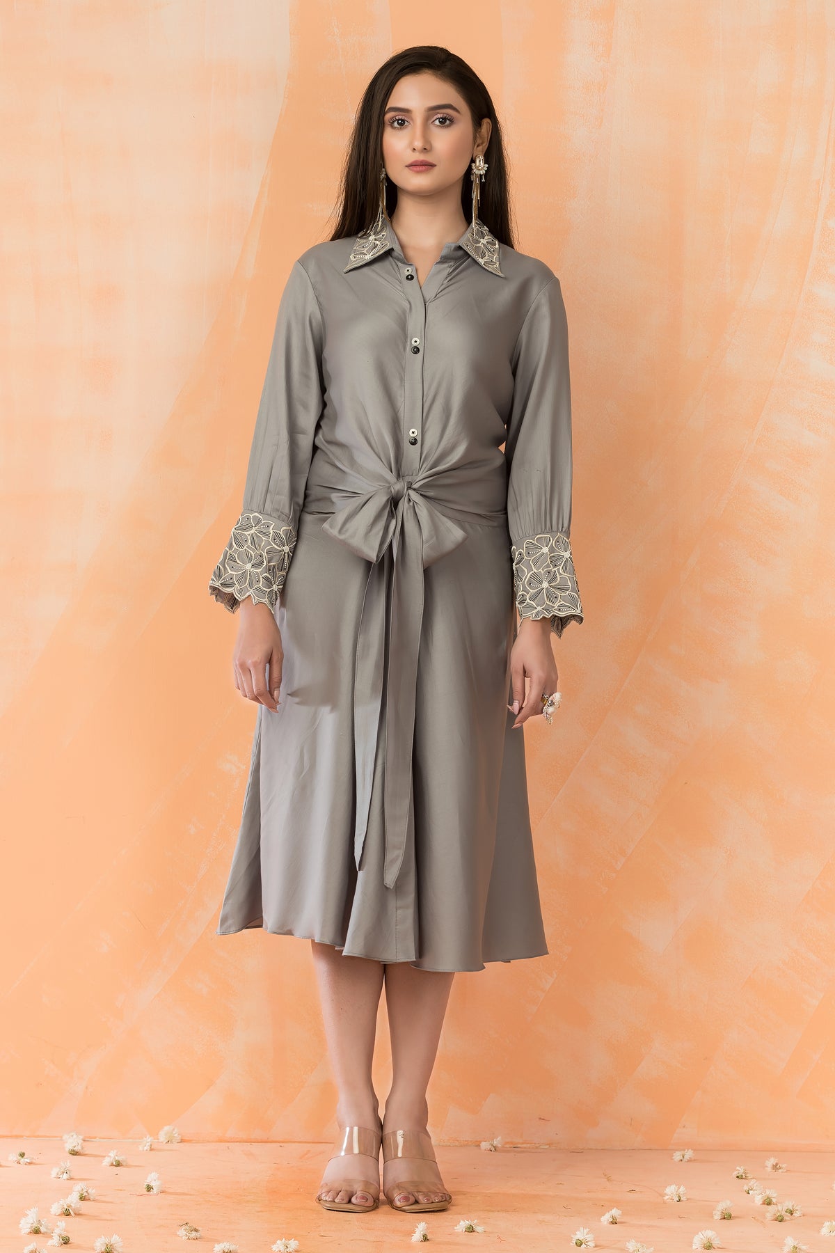 Knee Length Designer Dress