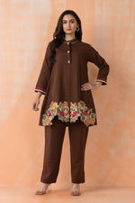 Embroidered Cotton Co-ord Set