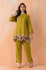 Embroidered Cotton Co-ord Set