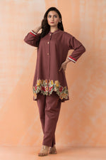 Embroidered Cotton Co-ord Set