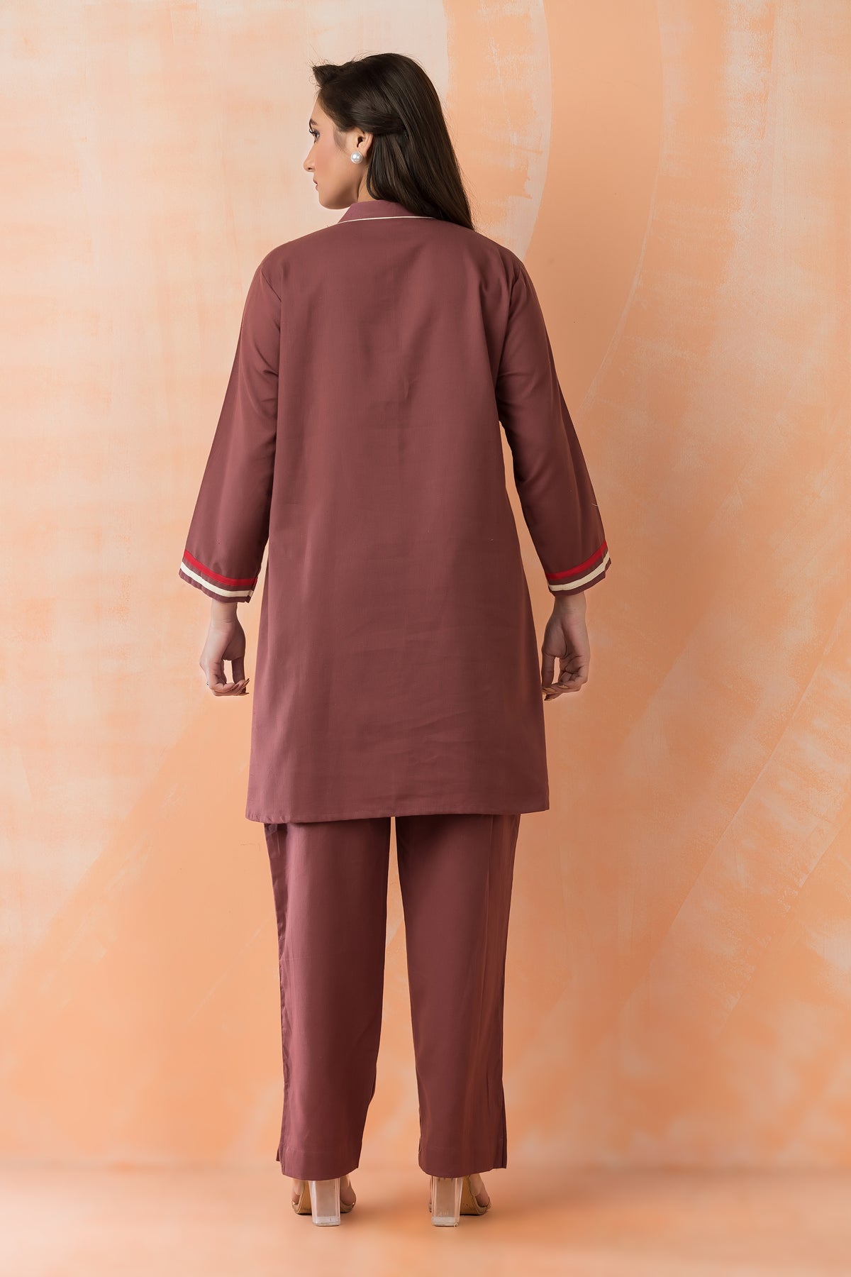 Embroidered Cotton Co-ord Set