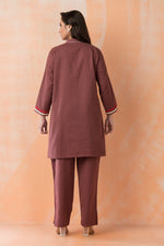 Embroidered Cotton Co-ord Set