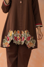 Embroidered Cotton Co-ord Set