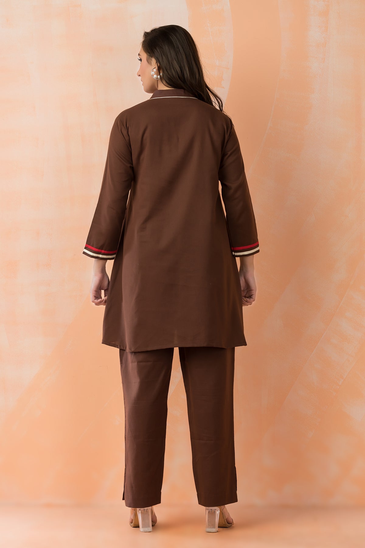 Embroidered Cotton Co-ord Set