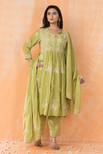 Chikankari Three piece Salwar Suit