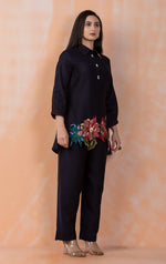 Embroidered Cotton Co-ord Set