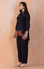 Embroidered Cotton Co-ord Set