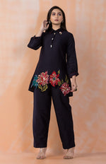 Embroidered Cotton Co-ord Set