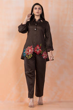 Embroidered Cotton Co-ord Set