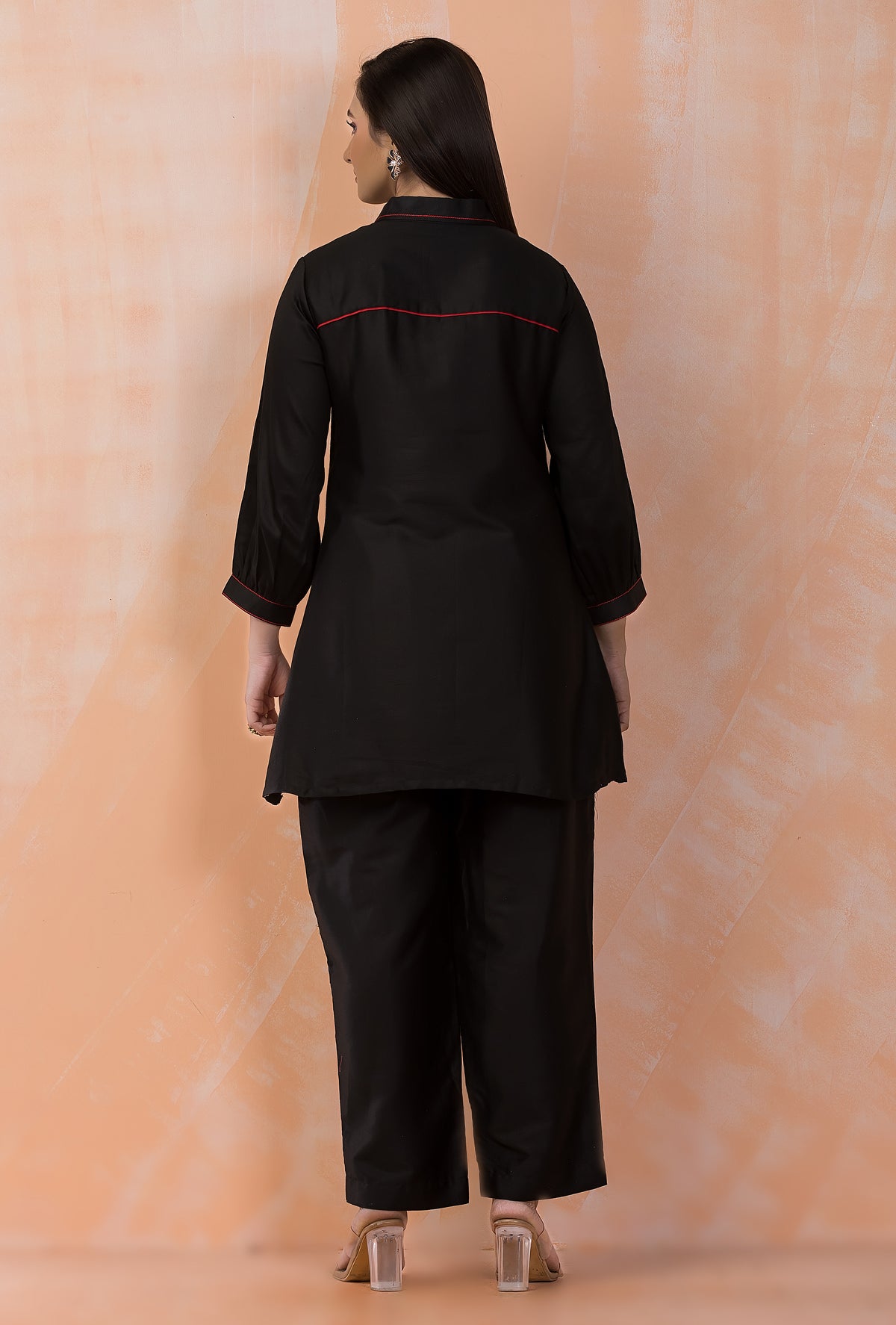 Embroidered Cotton Co-ord Set