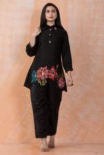 Embroidered Cotton Co-ord Set