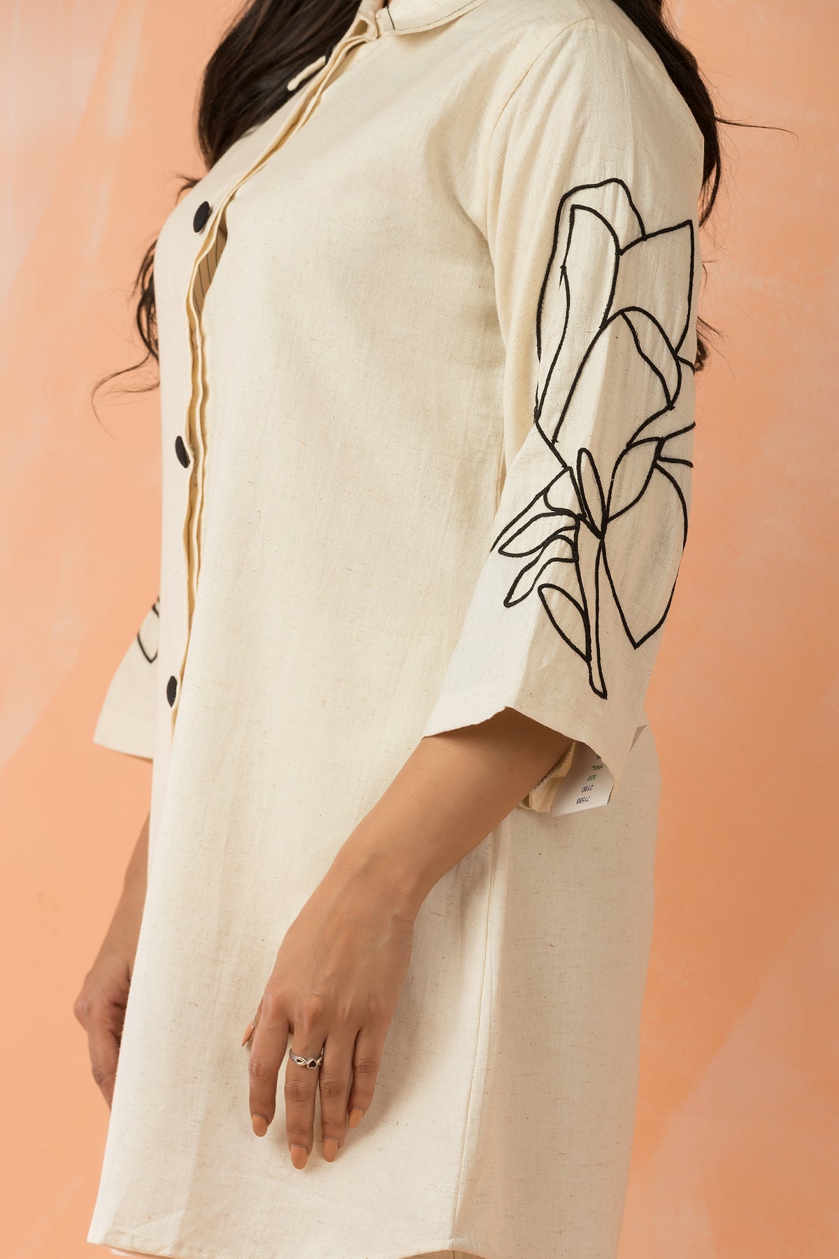 Embroidered Cotton Co-ord Set