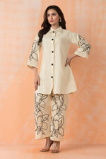 Embroidered Cotton Co-ord Set