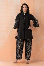 Embroidered Cotton Co-ord Set