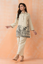 Embroidered Cotton Co-ord Set