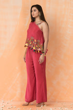 Designer Off Shoulder Top and Palazzo Pant Set
