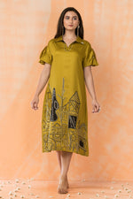 Knee Length Designer Dress