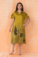 Knee Length Designer Dress