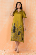 Knee Length Designer Dress