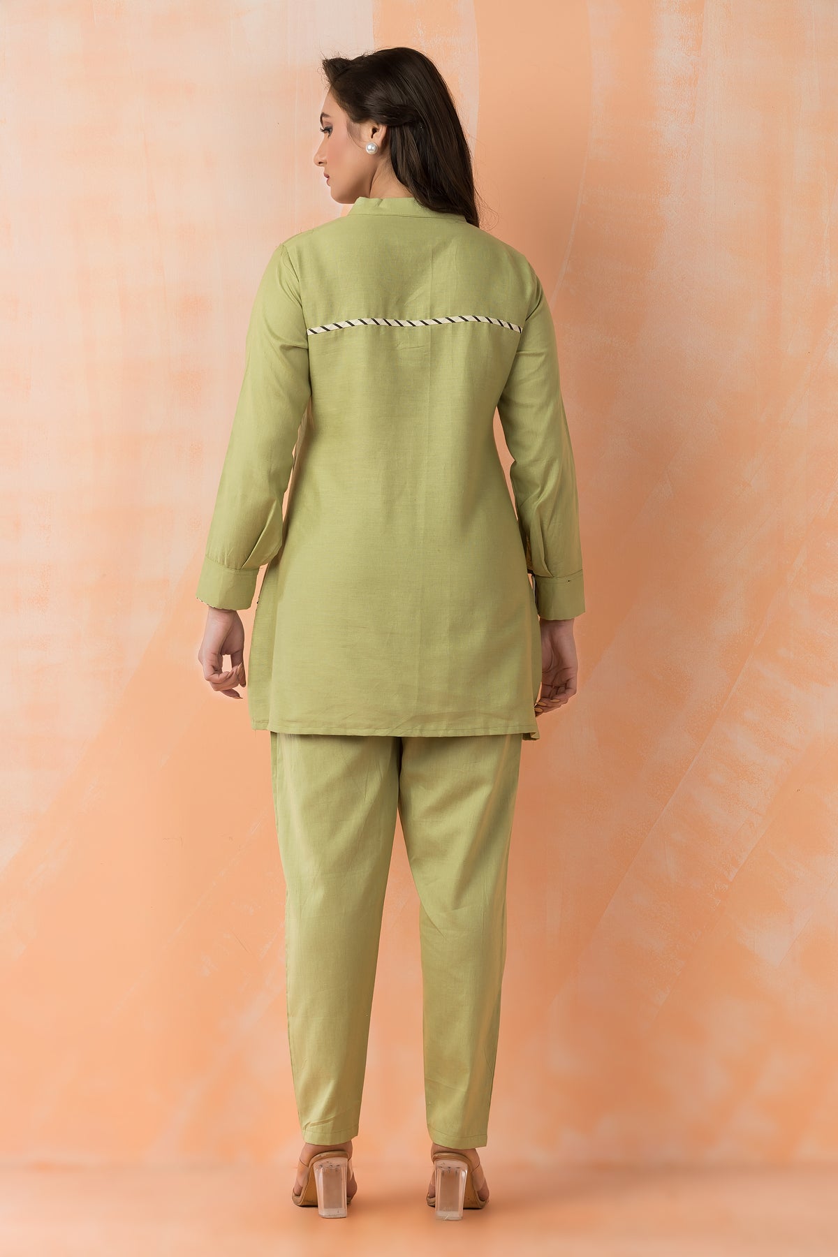 Embroidered Cotton Co-ord Set