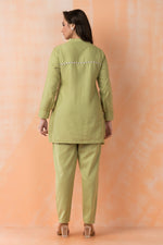 Embroidered Cotton Co-ord Set