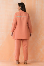 Embroidered Cotton Co-ord Set