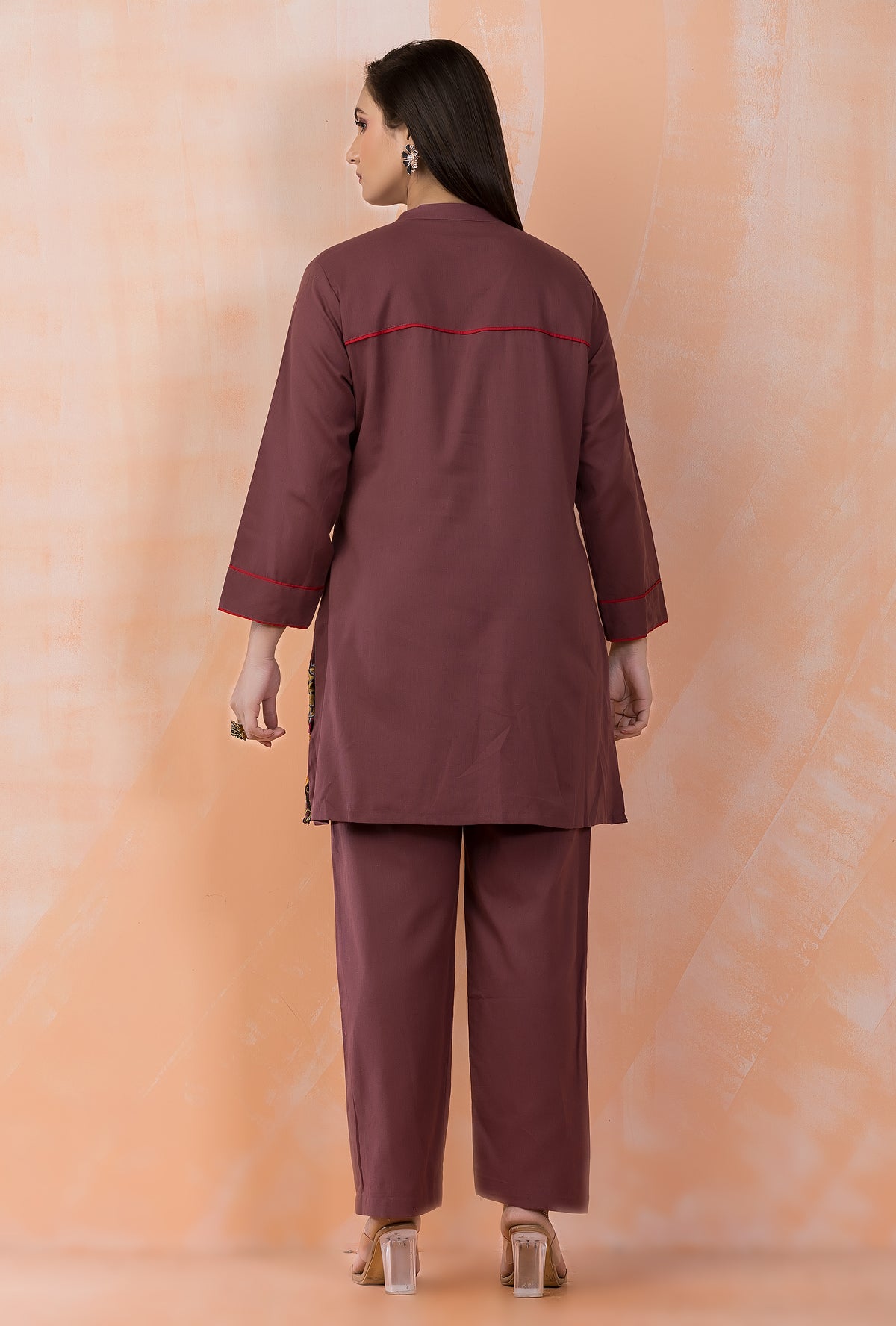 Embroidered Cotton Co-ord Set