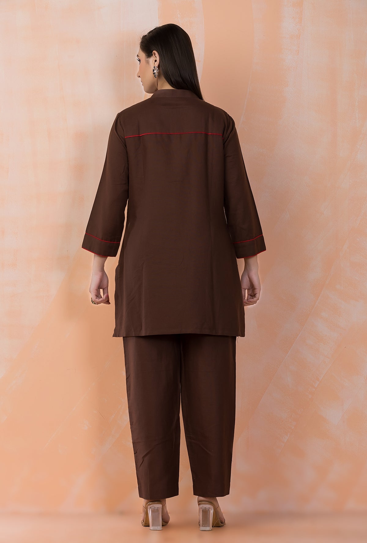 Embroidered Cotton Co-ord Set