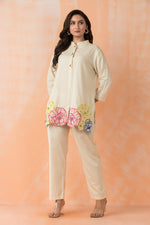 Embroidered Cotton Co-ord Set