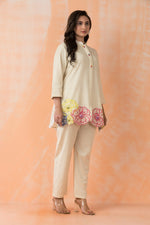 Embroidered Cotton Co-ord Set