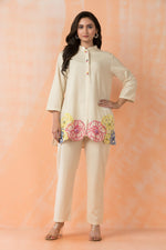 Embroidered Cotton Co-ord Set