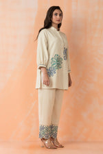 Embroidered Cotton Co-ord Set