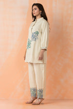 Embroidered Cotton Co-ord Set