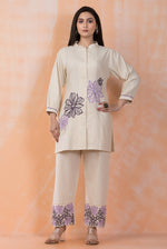 Embroidered Cotton Co-ord Set