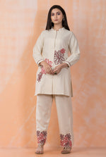 Embroidered Cotton Co-ord Set