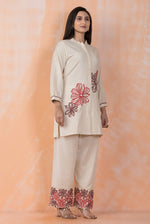 Embroidered Cotton Co-ord Set