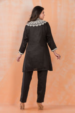 Embroidered Zam Silk Co-ord Set