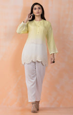 Embroidered Silk Co-ord Set