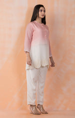 Embroidered Silk Co-ord Set