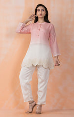 Embroidered Silk Co-ord Set