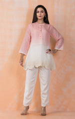 Embroidered Silk Co-ord Set