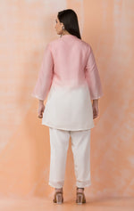 Embroidered Silk Co-ord Set